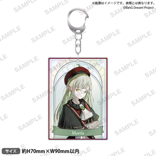 BanG Dream! Ave Mujica Twilight Glow Ver. Acrylic Keychain – Wakaba Mutsumi / Mortis