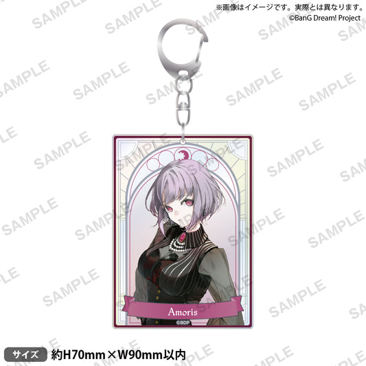 BanG Dream! Ave Mujica Twilight Glow Ver. Acrylic Keychain – Yuutenji Nyamu / Amoris