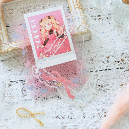 Fukuya Photo Card Acrylic Frame Tulle Butterfly - 1 Random