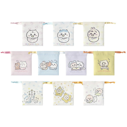 Chiikawa Baby Ver. Mini Drawstring Pouch - 1 Random