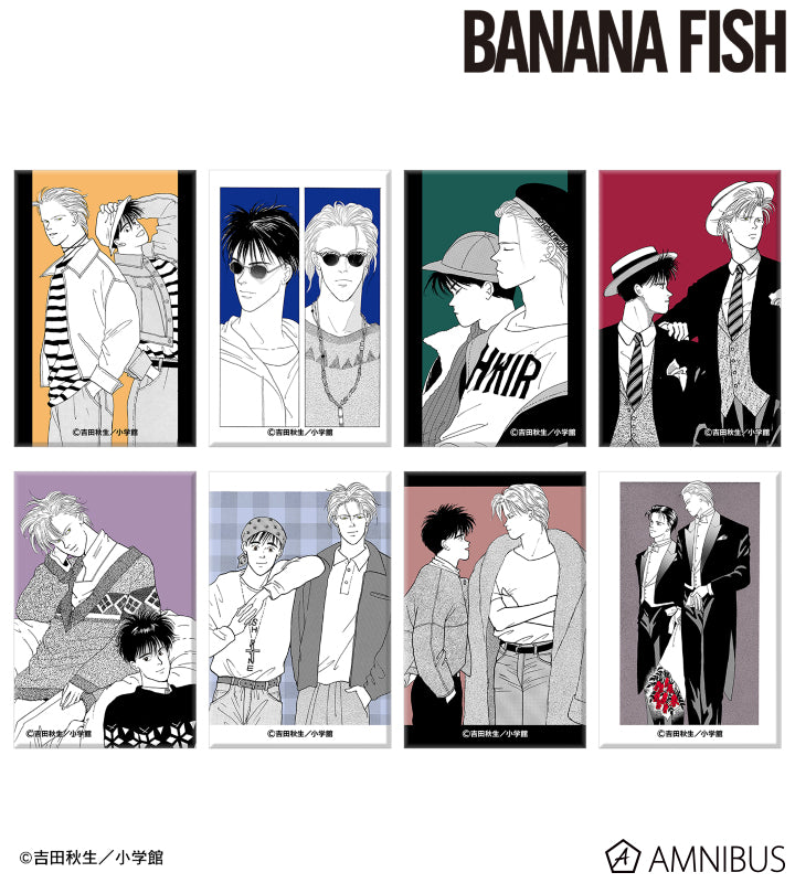 BANANA FISH Trading Can Magnet - 1 Random