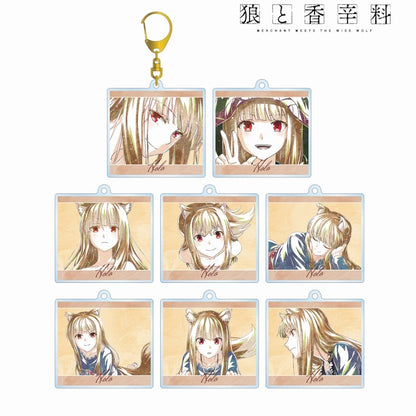 Spice and Wolf: MERCHANT MEETS THE WISE WOLF Ani‑Art Trading Acrylic Keychain - Holo - 1 Random