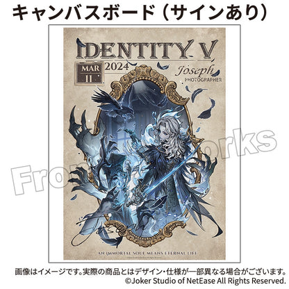 Identity V 2024 Ver. Character Day / Birthday Canvas Board with Signature - Photographer