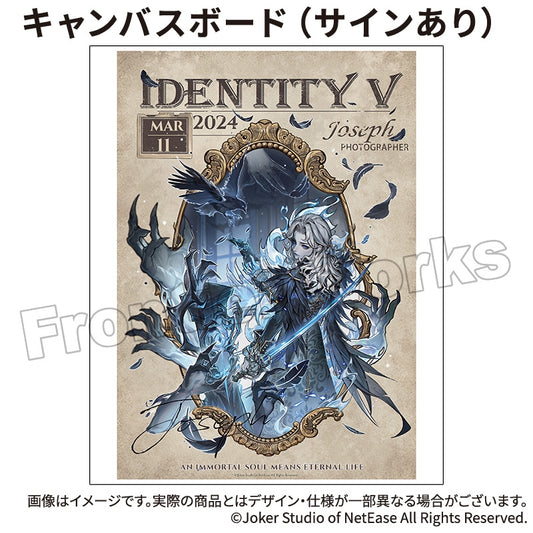 Identity V 2024 Ver. Character Day / Birthday Canvas Board with Signature - Photographer