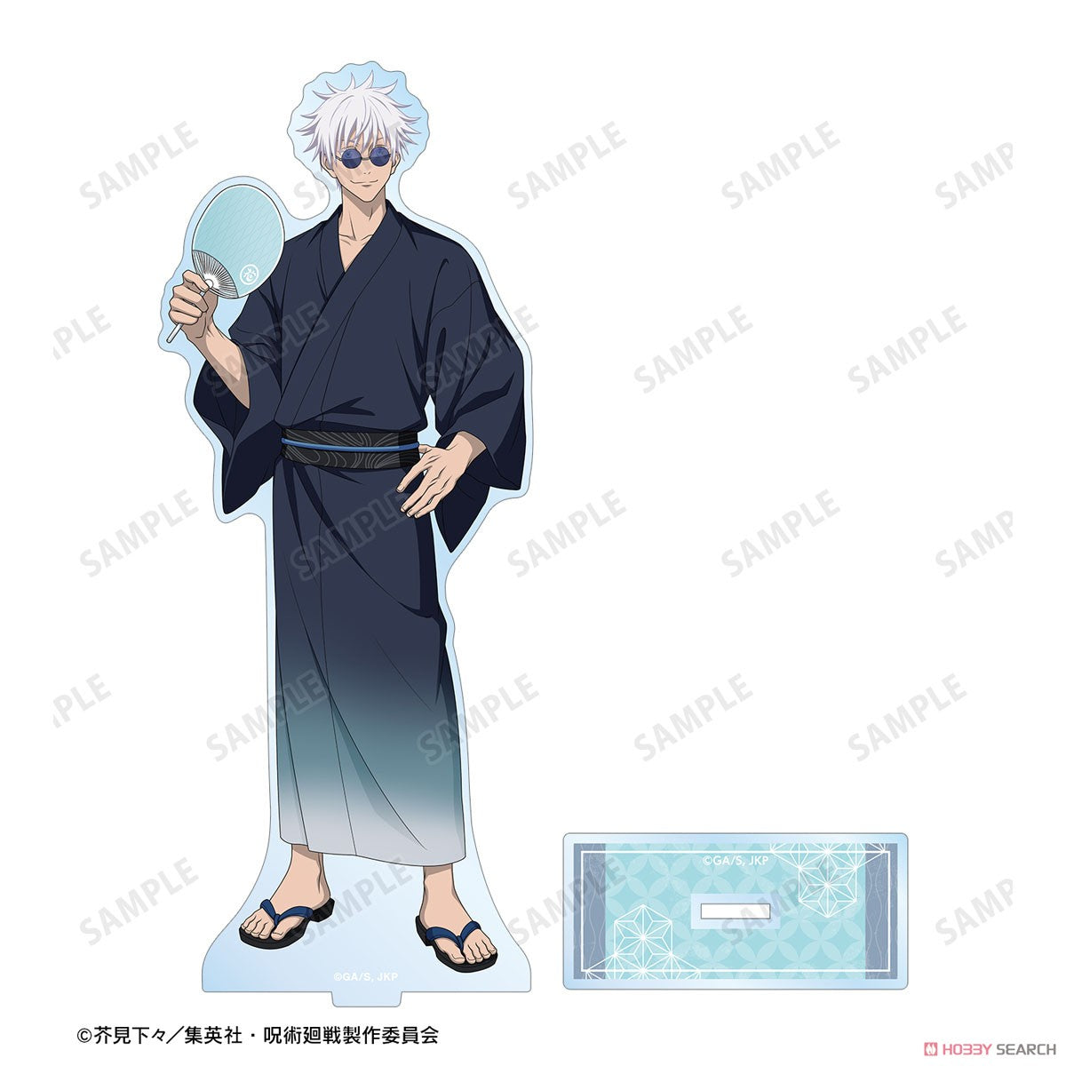 Jujutsu Kaisen Hanayashiki Collaboration Kaigyoku/Gyokusetsu Yukata Ver. BIG Acrylic Stand - Satoru Gojo