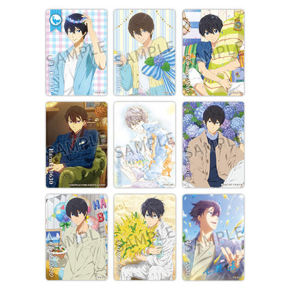 Free! Series Birthday Glitter Art Card Collection - 1 Random