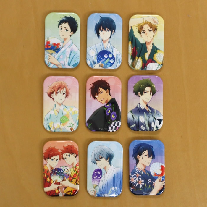 Tsurune: Tsunagari no Issha Festival Yukata Can Badge – Minato Narumiya
