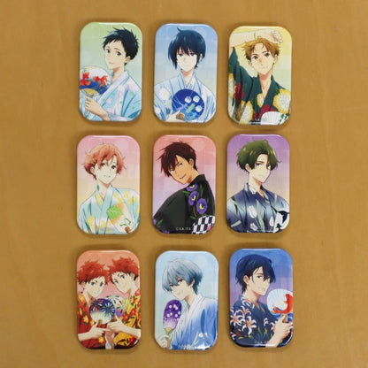 Tsurune: Tsunagari no Issha Festival Yukata Can Badge – Minato Narumiya