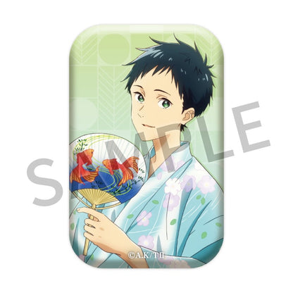 Tsurune: Tsunagari no Issha Festival Yukata Can Badge – Minato Narumiya