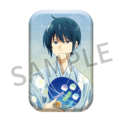 Tsurune: Tsunagari no Issha Festival Yukata Can Badge – Seiya Takehaya