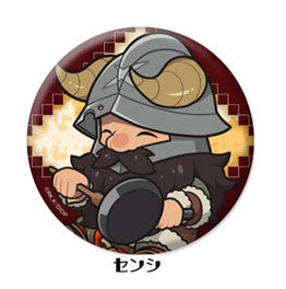 Delicious in Dungeon Petan‑Nyu Can Badge Vol. 3 – Senshi