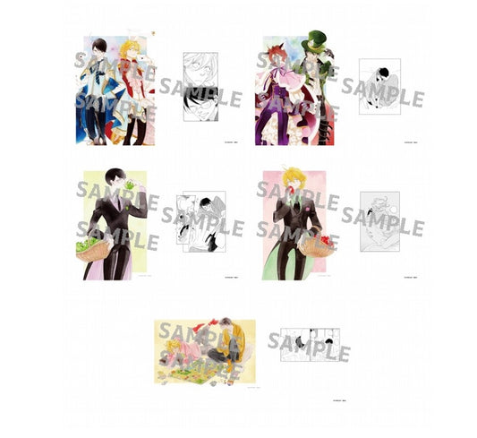 Doukyuusei Two-Sided Illustration Card Set - 1 Random