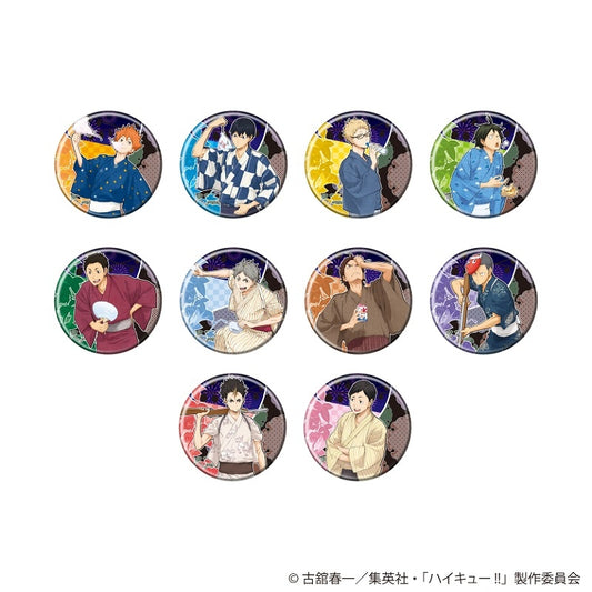 Haikyu!! Yukata ver. Trading Can Badge - 1 Random