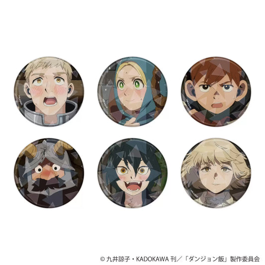 Delicious in Dungeon Hologram Can Badge - 1 Random