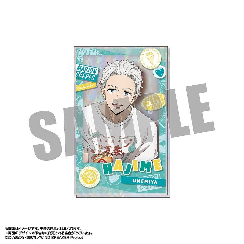 WIND BREAKER × Marion Crepes Exclusive Trading Acrylic Card Set - 1 Random