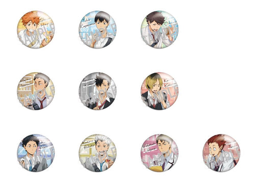 Haikyu!! Karapare Yorimichi Can Badge - 1 Random