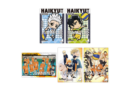 Haikyu!! TO THE TOP Clear Card Collection Gum Vol.2 1 Random