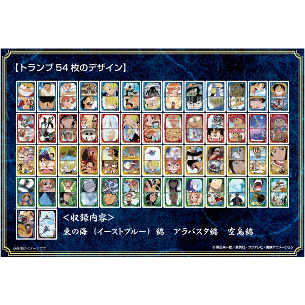 One Piece Scenes Galore Playing Cards – Straw Hat Crew 1st Log