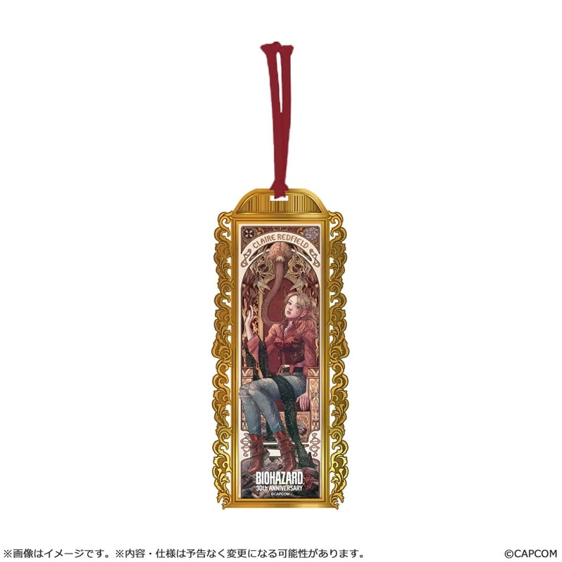 【Pre-order】Resident Evil CAPCOM 30th ANNIVERSARY Metal Bookmark