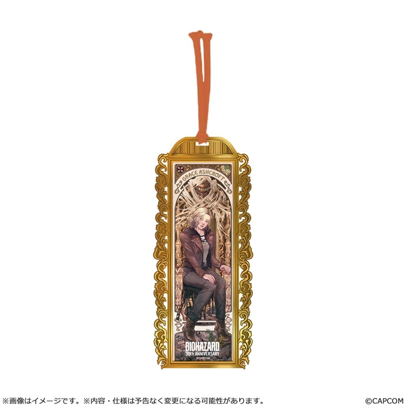 【Pre-order】Resident Evil CAPCOM 30th ANNIVERSARY Metal Bookmark
