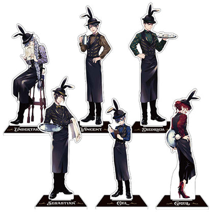 Black Butler: Black Label Bitter Rabbit Café & Shop Ver. Big Acrylic Stand – Undertaker