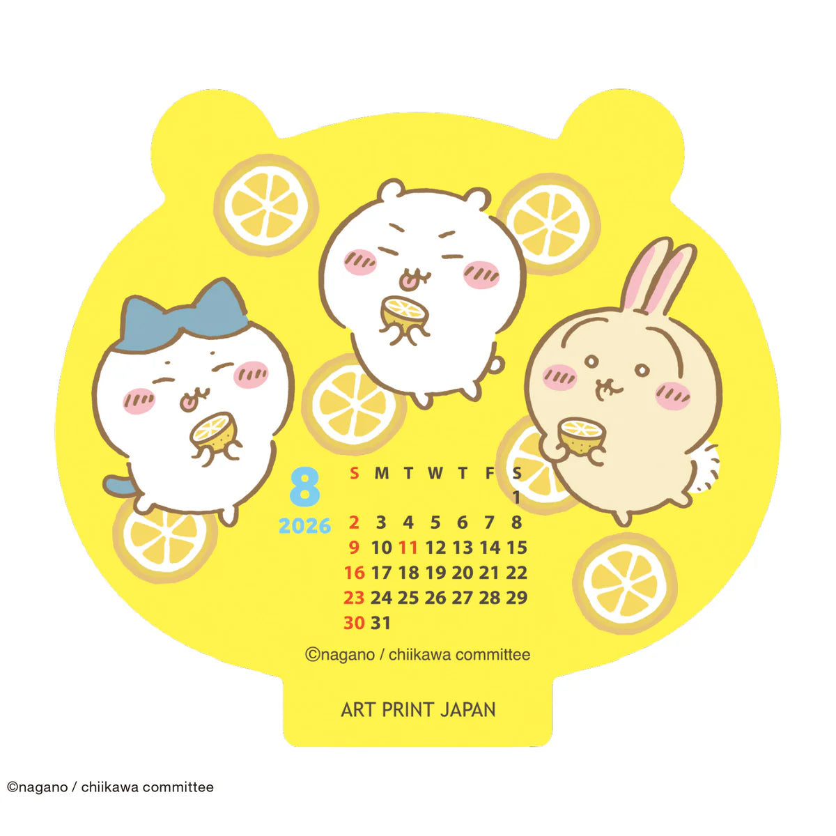 Chiikawa Die-cut Desk Calendar 2026