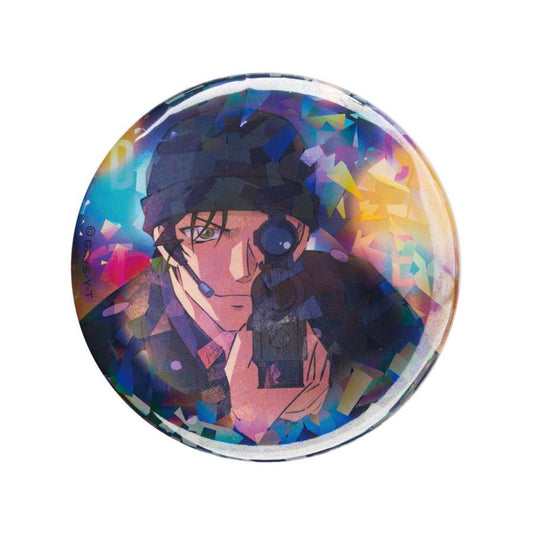 Detective Conan Citylights Ver. Hologram Can Badge - Shuichi Akai
