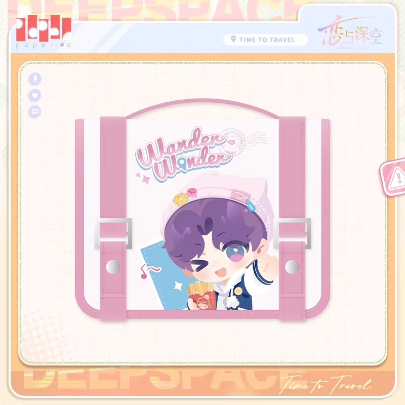 【Pre-order】Love and Deepspace "TIME TO TRAVEL Series" Travel Toiletry Bag