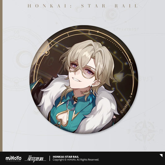 Honkai: Star Rail Official All-Stars Invite Pin - Aventurine