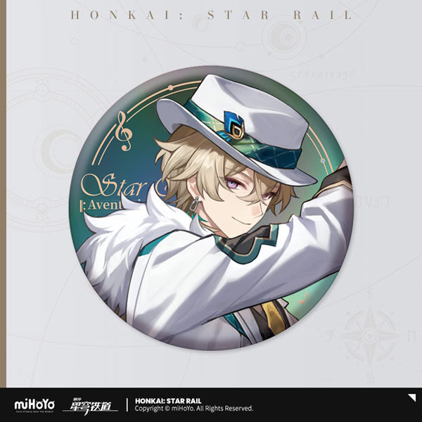 Honkai: Star Rail LIVE Series Tin Badge - Aventurine