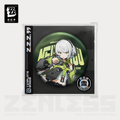 Zenless Zone Zero Standing Design Series Tin Badge Cunning Hares - Anby Demara