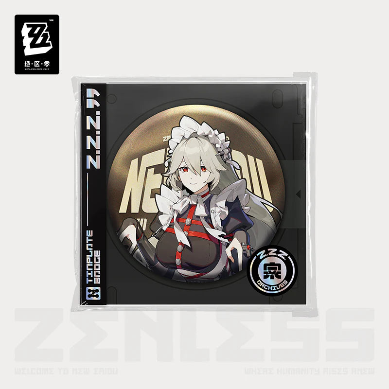 Zenless Zone Zero Standing Design Series Tin Badge Victoria Housekeeping - Rina