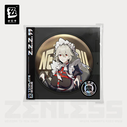 Zenless Zone Zero Standing Design Series Tin Badge Victoria Housekeeping - Rina