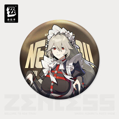 Zenless Zone Zero Standing Design Series Tin Badge Victoria Housekeeping - Rina