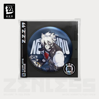 Zenless Zone Zero Standing Design Series Tin Badge Victoria Housekeeping - Von Lycaon