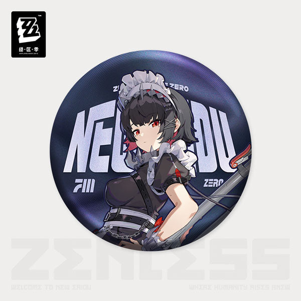 Zenless Zone Zero Standing Design Series Tin Badge Victoria Housekeeping - Ellen Joe