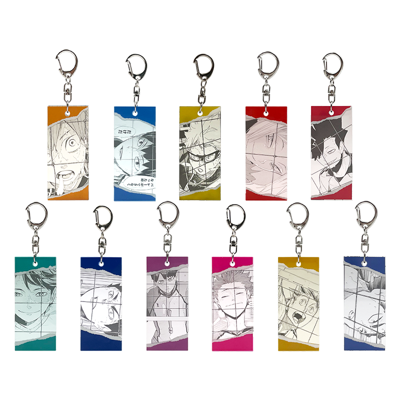 Haikyu!! Over the Net Ver. Acrylic Keychain - 1 Random