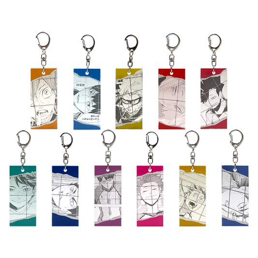 Haikyu!! Over the Net Ver. Acrylic Keychain - 1 Random