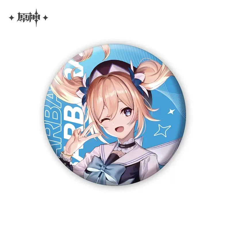 Genshin Impact 2022 Online Concert Button Badge - Barbara