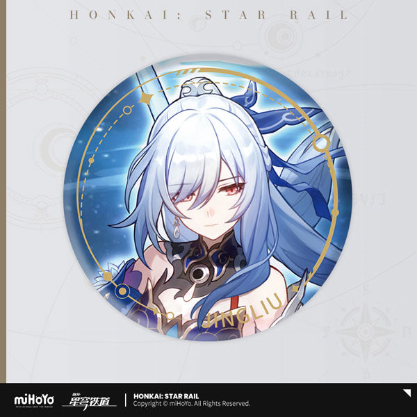 Honkai: Star Rail Standing Design Series Tin Badge The Destruction Path - Jingliu