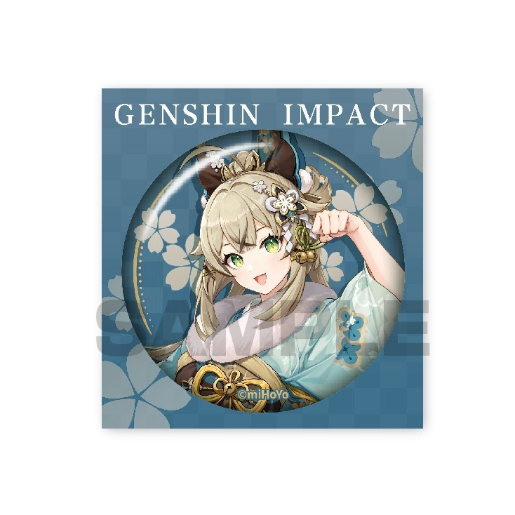 Genshin Impact Nyan Nyan Express Series Can Badge - Kirara