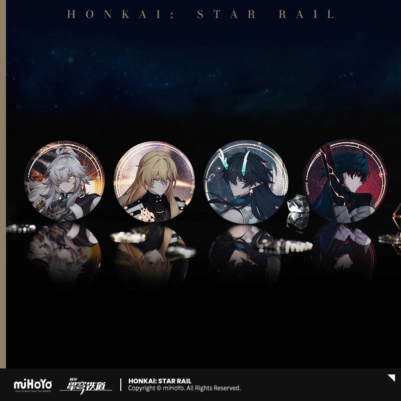 Honkai: Star Rail Official All-Stars Invite Pin - Aventurine