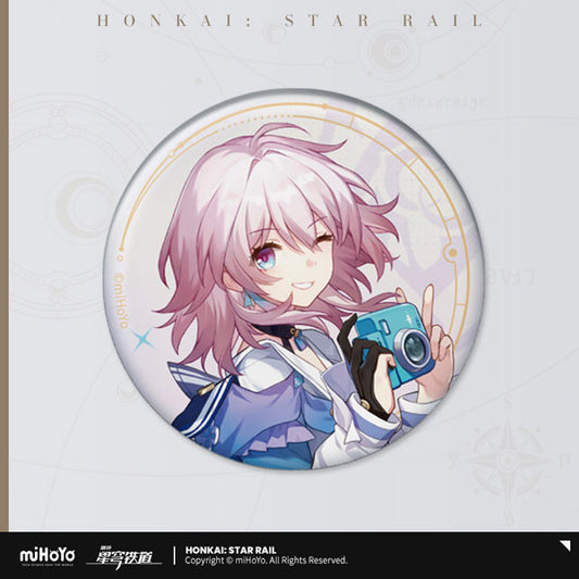 Honkai: Star Rail All-Stars Invite Series Tin Badge - March 7th