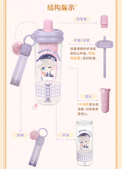 【Pre-order】Love and Deepspace "TIME TO TRAVEL Series" Water Bottle