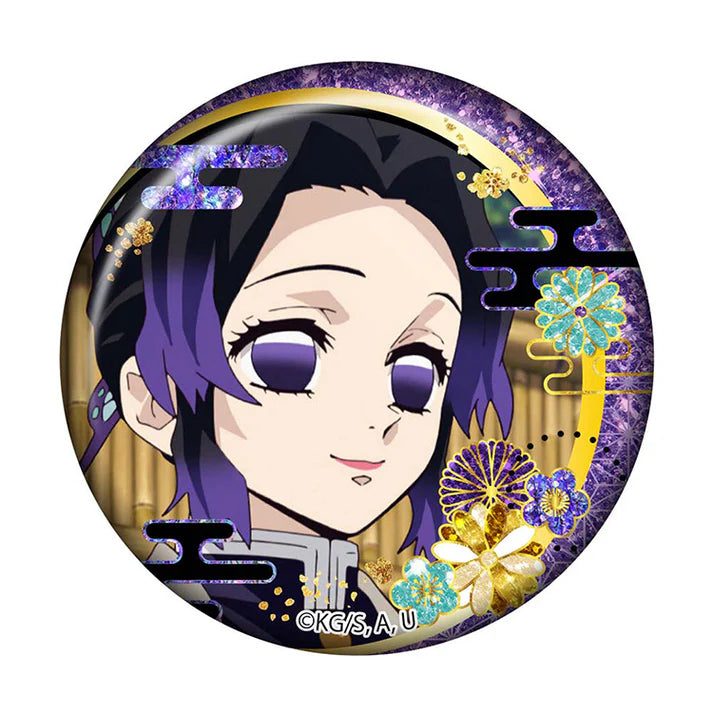 Demon Slayer Glitter Can Badge Collection / Shinobu Kocho