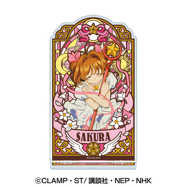 Cardcaptor Sakura Stained Glass-Style Acrylic Stand / Sakura Kinomoto B