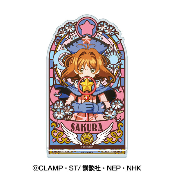 Cardcaptor Sakura Stained Glass-Style Acrylic Stand / Sakura Kinomoto D