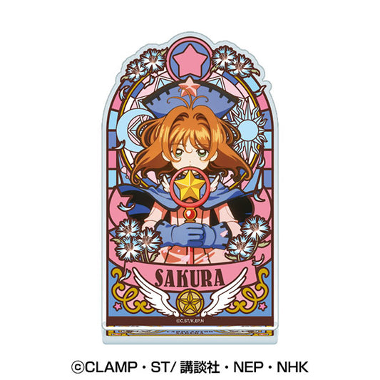 Cardcaptor Sakura Stained Glass-Style Acrylic Stand / Sakura Kinomoto D