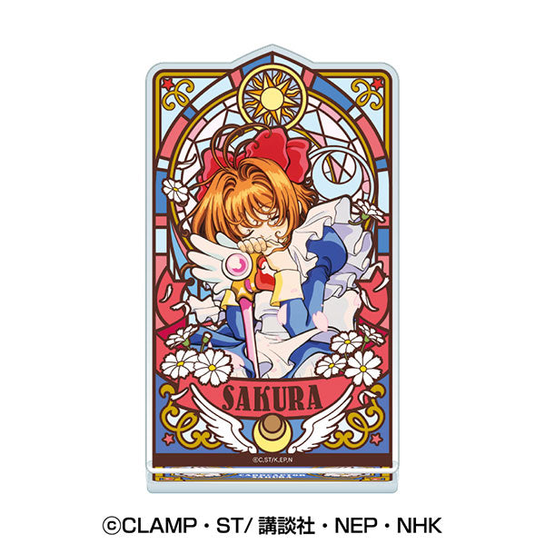 Cardcaptor Sakura Stained Glass-Style Acrylic Stand / Sakura Kinomoto F