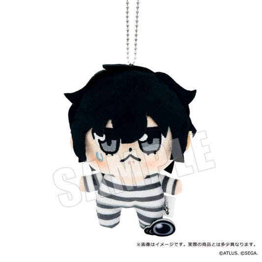 Persona 5 Royal Protagonist x Bkub Plush Mascot 04. Guts Rank 1